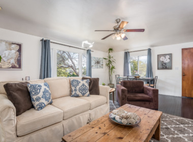 Upstairs unit living room